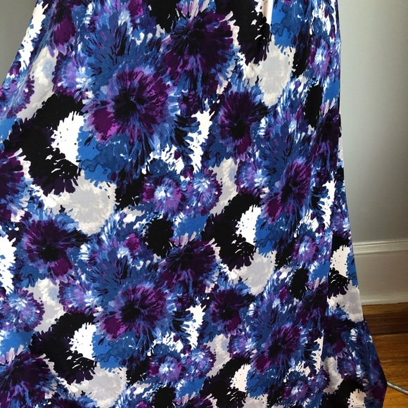 Susan Lawrence Maxi Dress Sundress Sleeveless Lrg - Picture 7 of 10